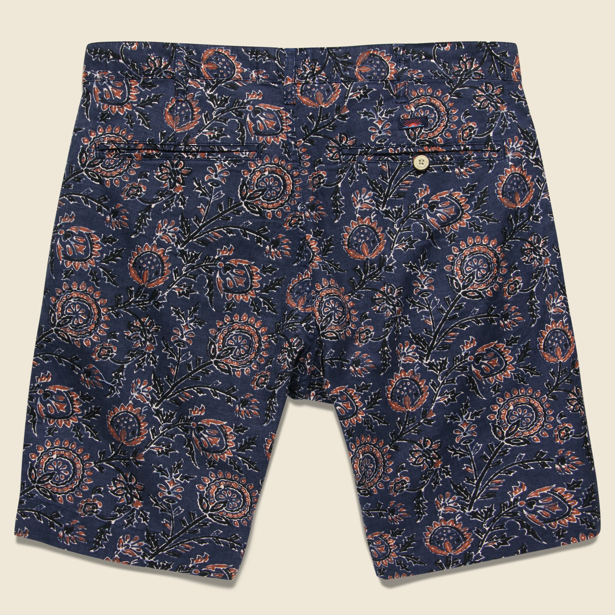 
                          Printed Atoll Short - Indigo Floral - Faherty - STAG Provisions - Shorts - Floral
                        