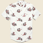 Rayon Hawaiian Shirt - Golden Hour - Faherty - STAG Provisions - Tops - S/S Woven - Other Pattern