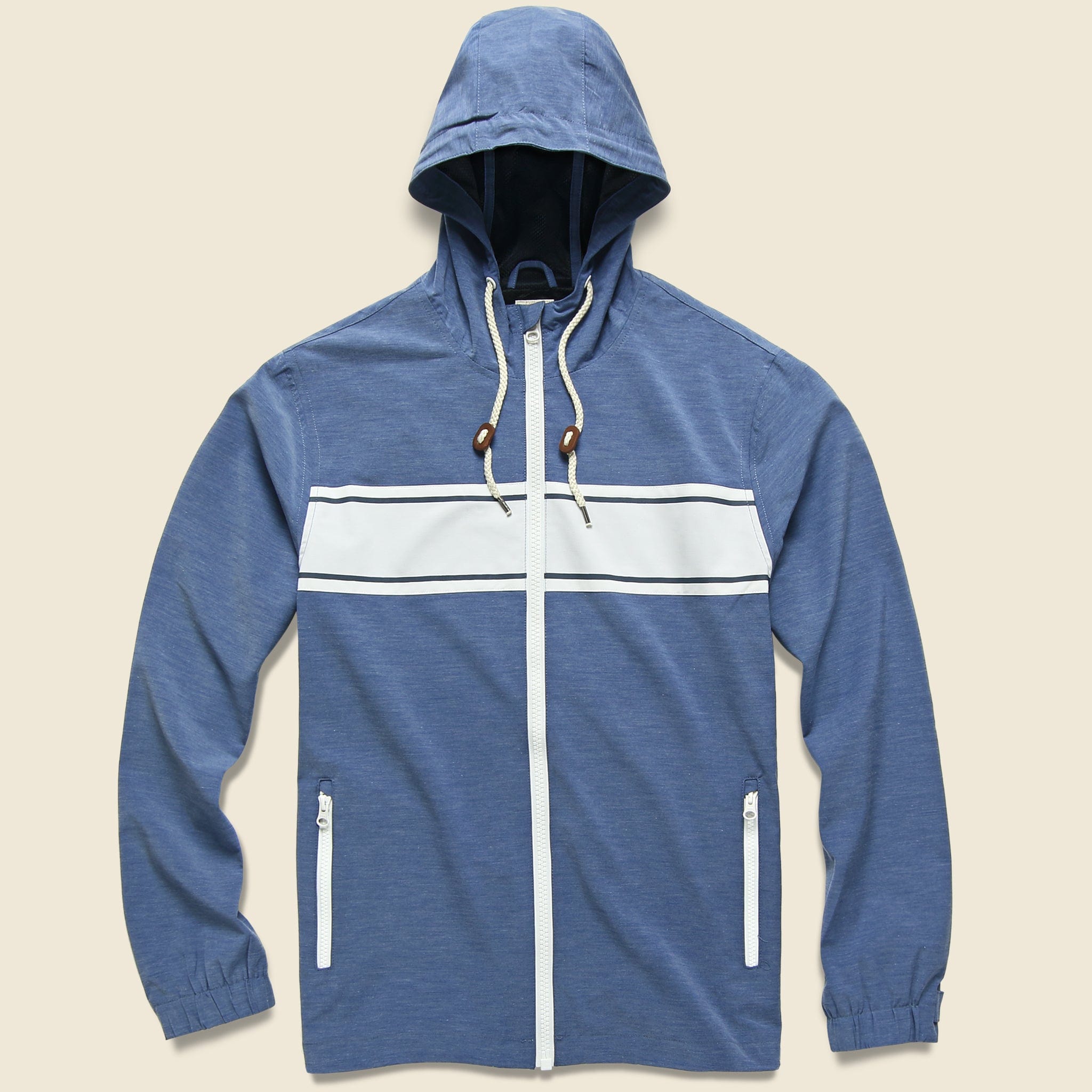 Zip Surf Jacket - Navy Stripe – STAG Provisions