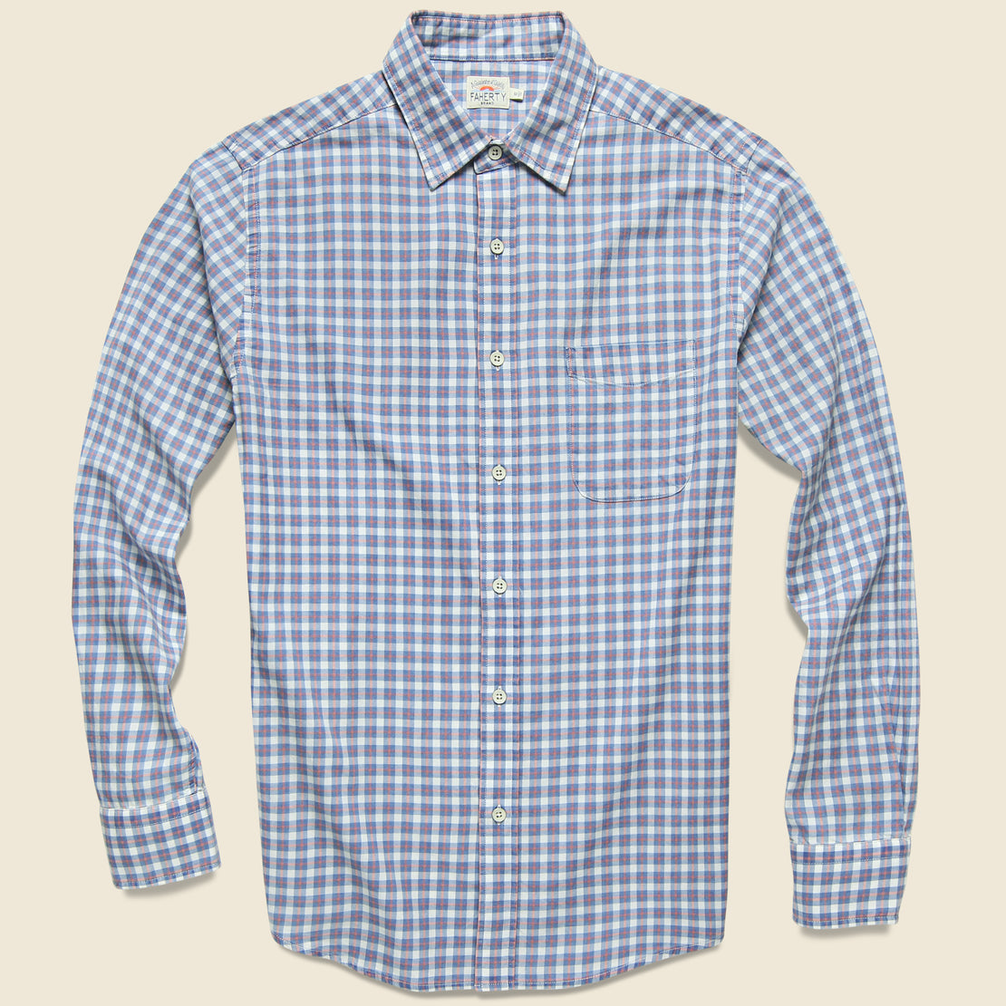 Faherty Faherty - L/S Ventura Shirt, SS19