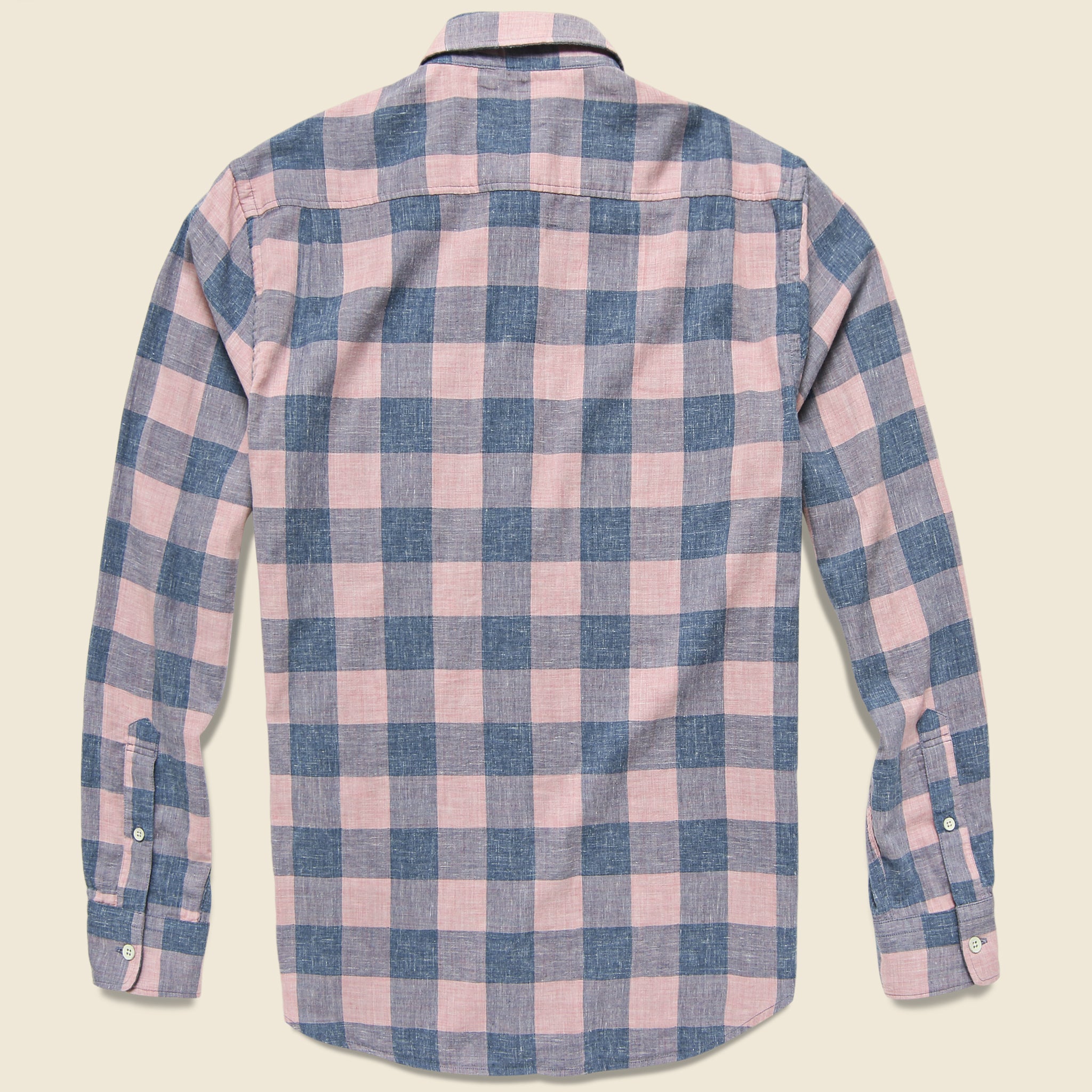 
                          Faherty - L/S Doublecloth Seaview Shirt, SS19 - Faherty - STAG Provisions - Tops - L/S Woven - Plaid
                        