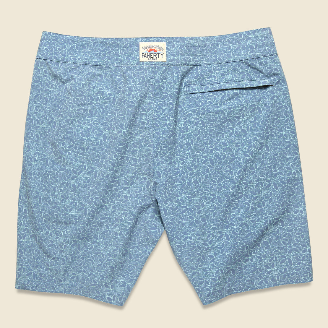 Classic 7" Boardshort - Teal Ivy - Faherty - STAG Provisions - Shorts - Swim