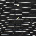 Jersey Beach Polo - Black/White - Faherty - STAG Provisions - Tops - S/S Knit