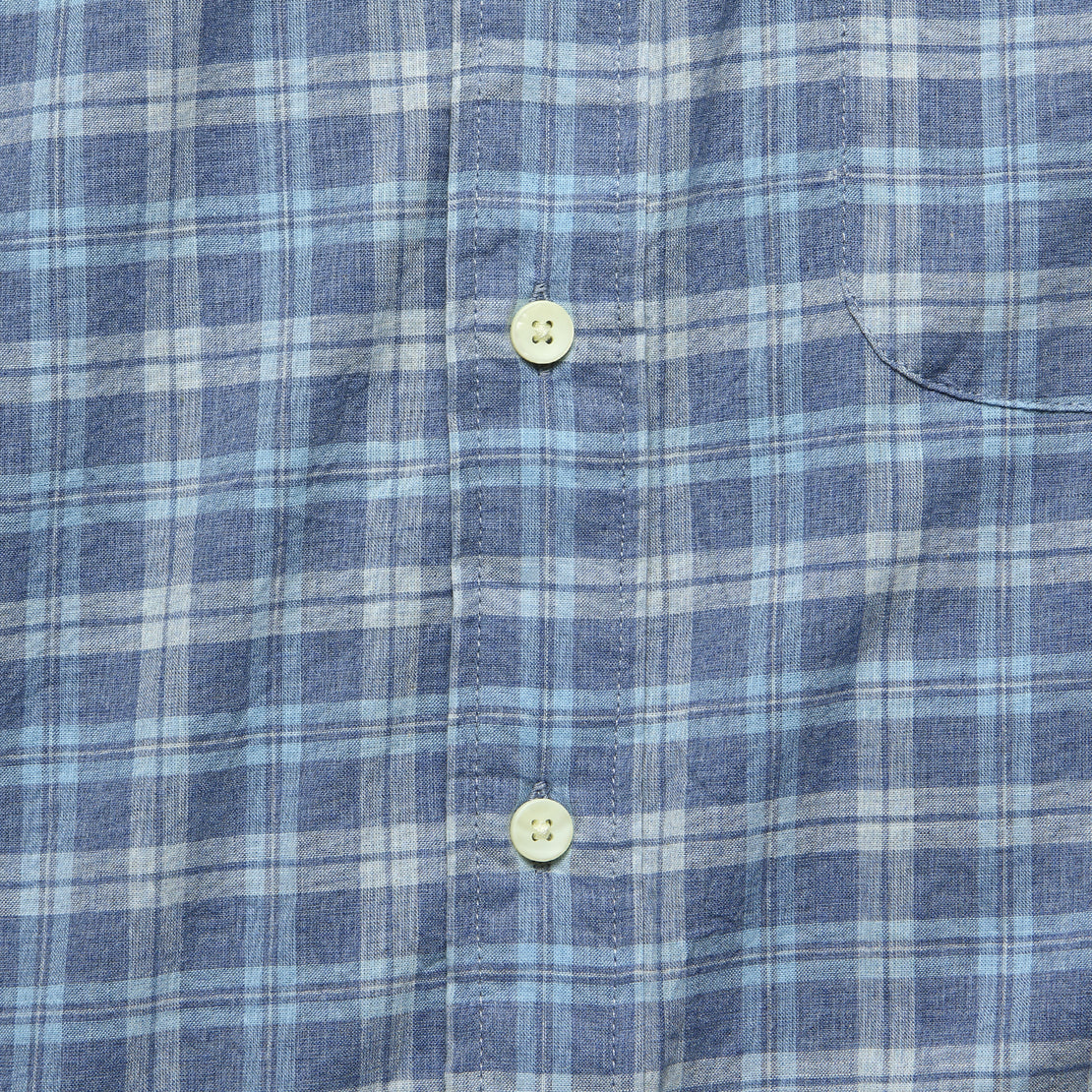 Pacific Shirt - Melange Blue Multi - Faherty - STAG Provisions - Tops - L/S Woven - Plaid