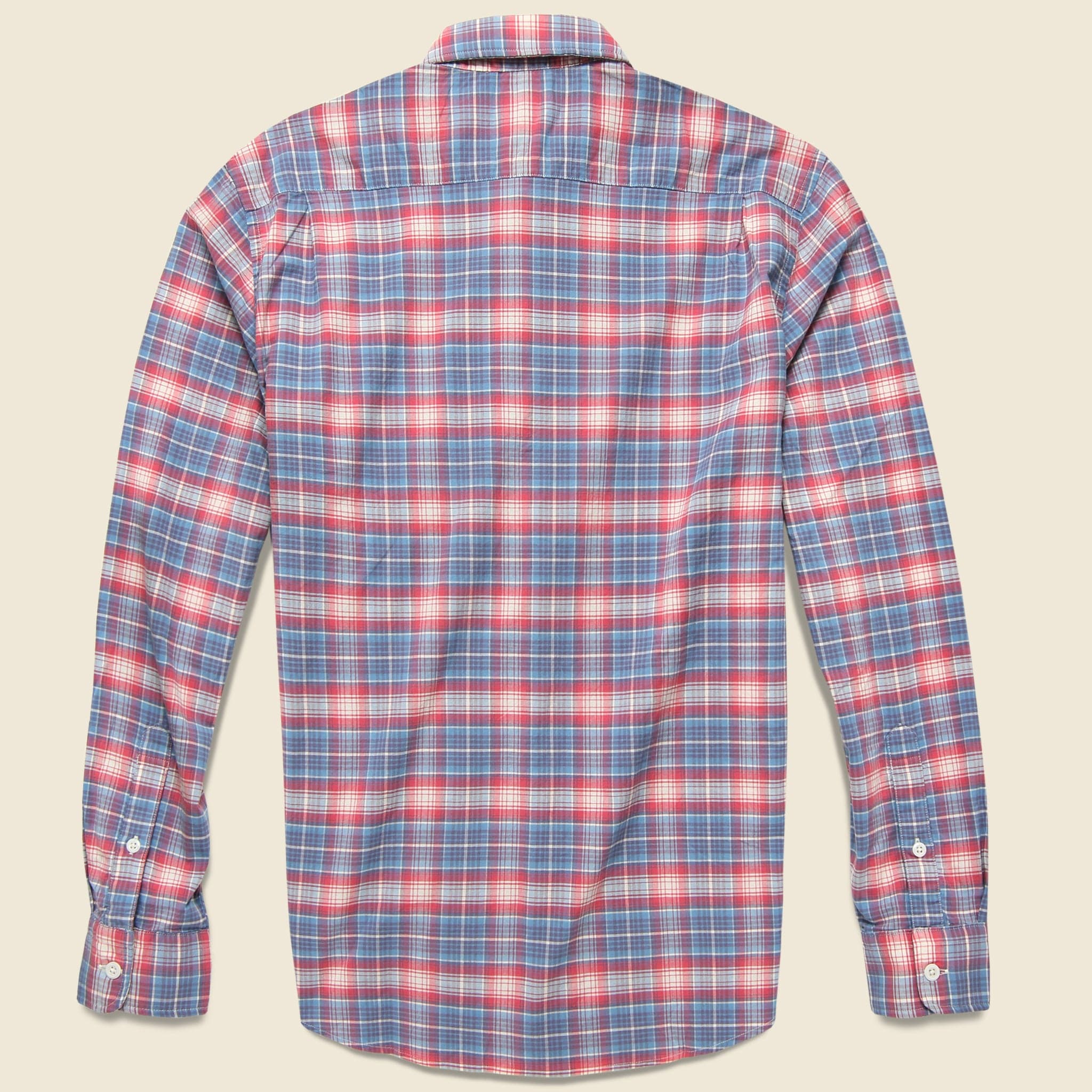 
                          Ventura Shirt - Red/White/Blue - Faherty - STAG Provisions - Tops - L/S Woven - Plaid
                        