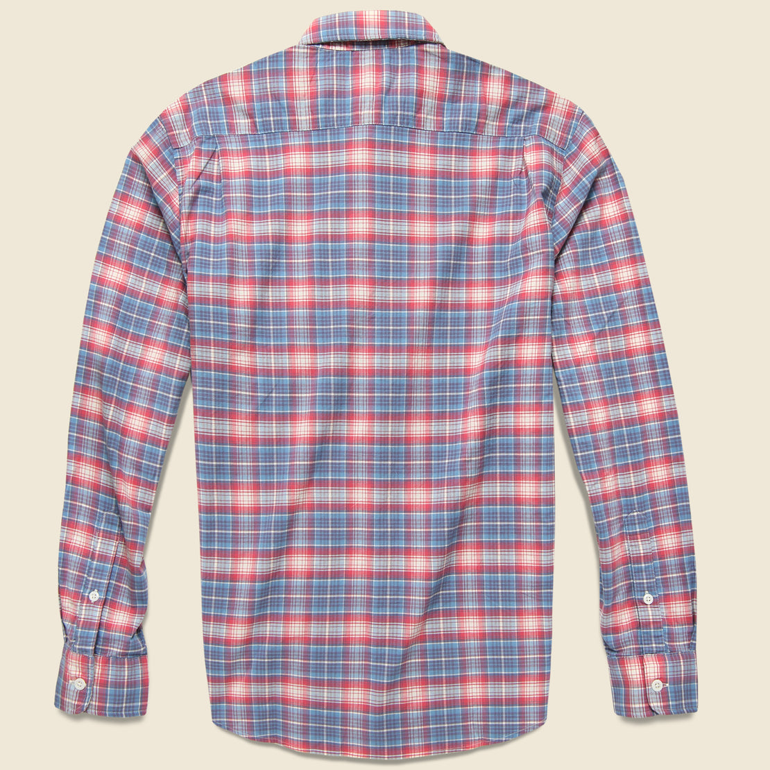 Ventura Shirt - Red/White/Blue - Faherty - STAG Provisions - Tops - L/S Woven - Plaid