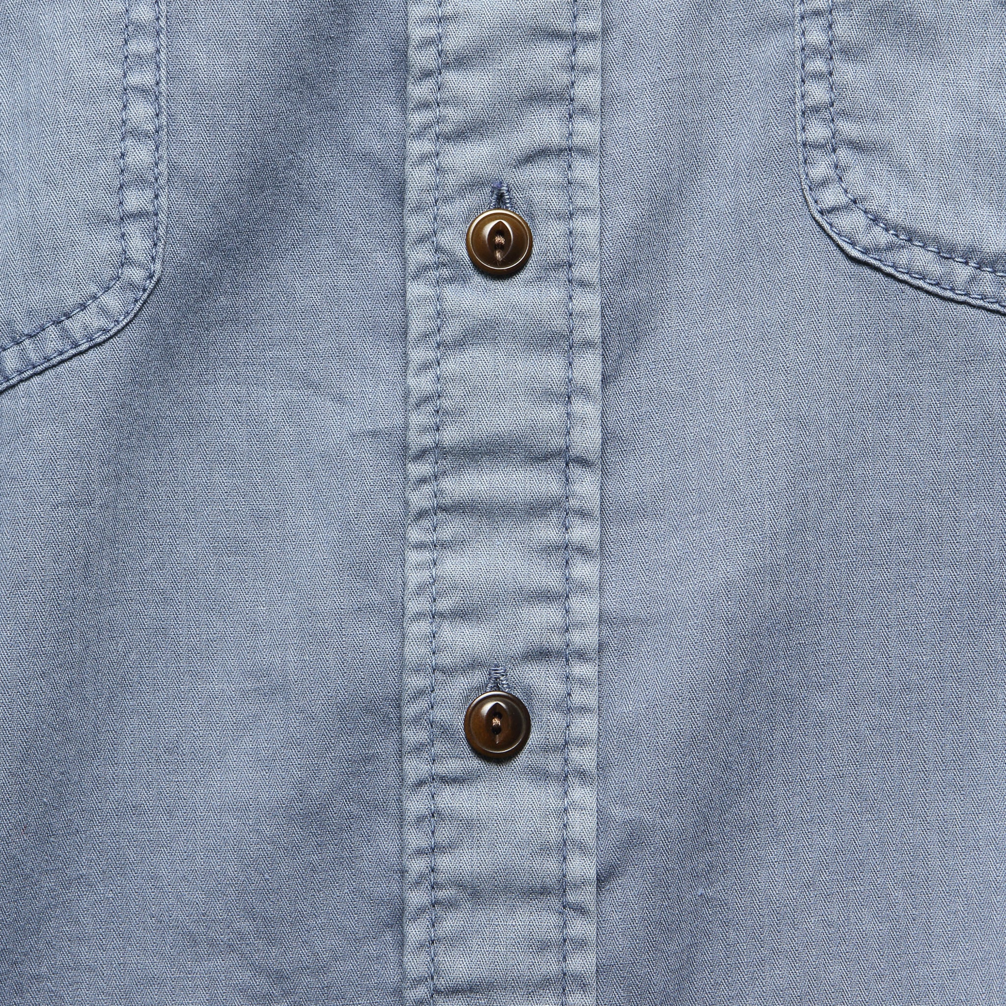 
                          Radar Shirt - Flint Blue - Faherty - STAG Provisions - Tops - L/S Woven - Solid
                        