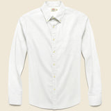 Faherty - L/S Garment Dyed Poplin Shirt, SS19 - Faherty - STAG Provisions - Tops - L/S Woven - Solid