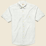 Knit Pacific Shirt - White Flame - Faherty - STAG Provisions - Tops - S/S Knit