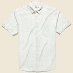 Knit Pacific Shirt - White Flame - Faherty - STAG Provisions - Tops - S/S Woven - Other Pattern