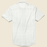 Knit Pacific Shirt - White Flame - Faherty - STAG Provisions - Tops - S/S Woven - Other Pattern