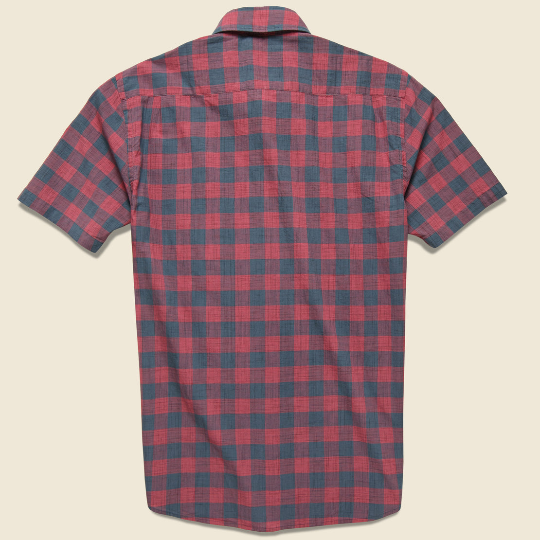 Pacific Shirt - Rose Buffalo Check - Faherty - STAG Provisions - Tops - S/S Woven - Plaid