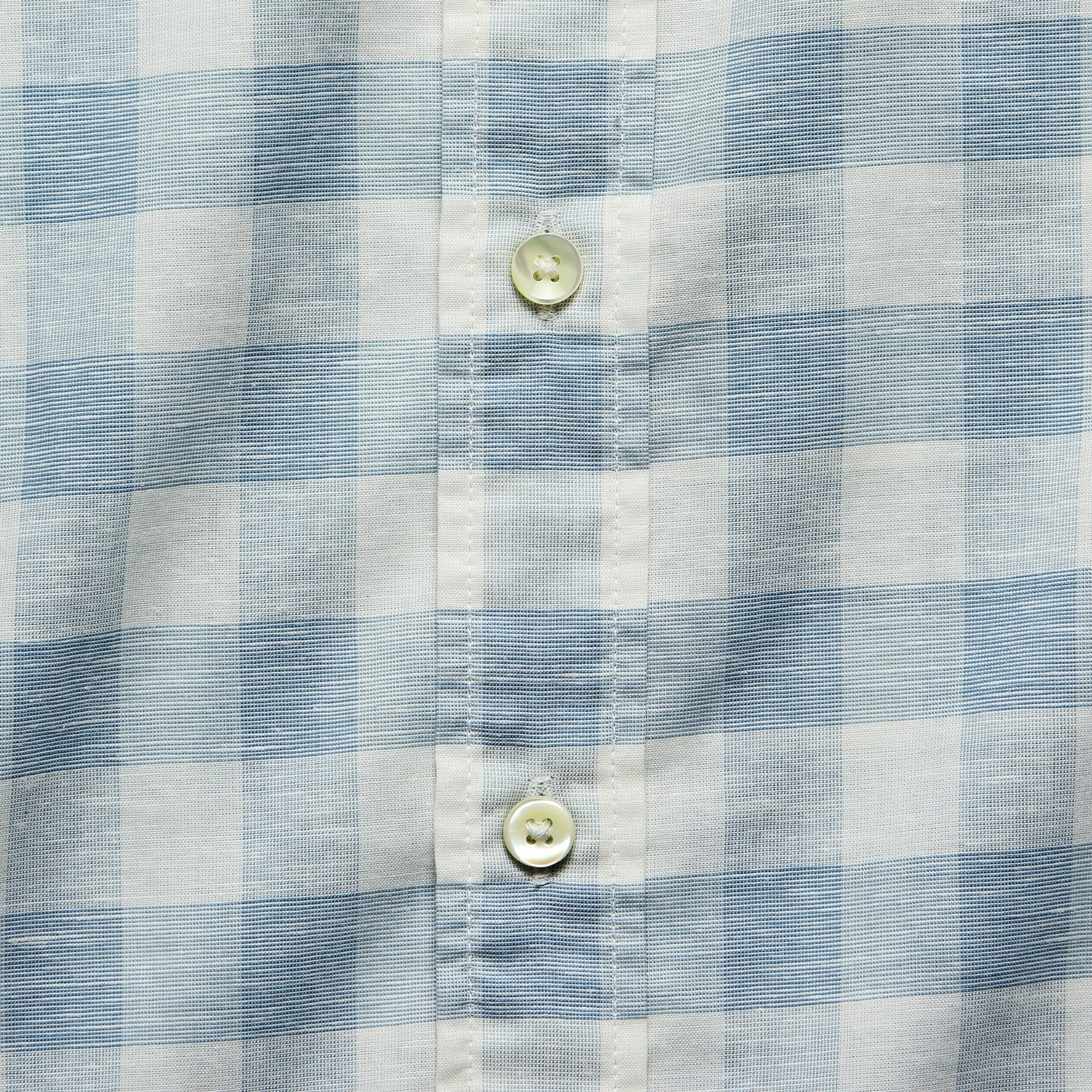 
                          Stretch Summer Blend Shirt - White Blue Buffalo - Faherty - STAG Provisions - Tops - L/S Woven - Plaid
                        