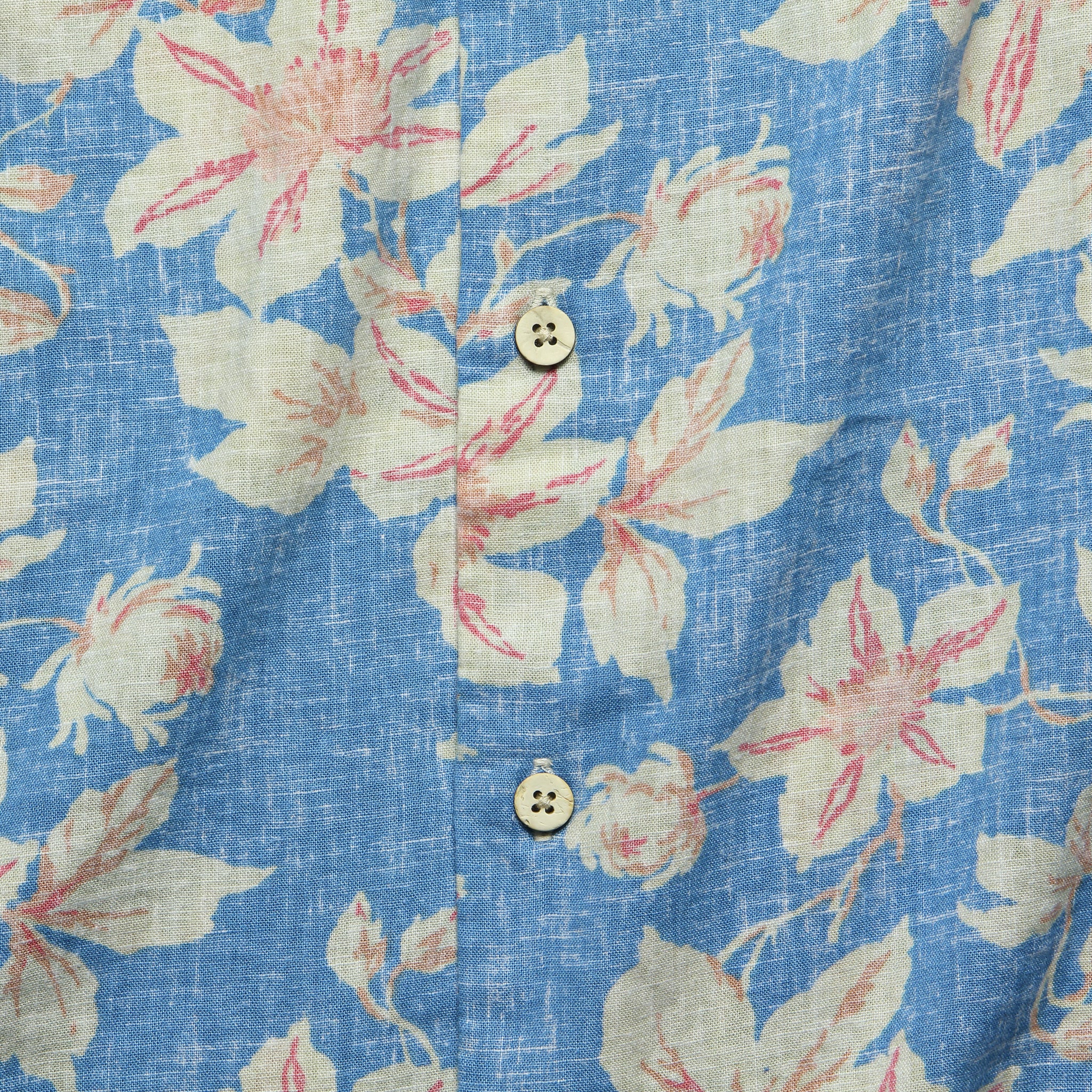 
                          Faherty - S/S Reversible Print Coast Shirt, SS19 - Faherty - STAG Provisions - Tops - S/S Woven - Floral
                        