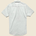 Stretch Oxford Shirt - Grey - Faherty - STAG Provisions - Tops - S/S Woven - Solid