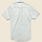 Stretch Oxford Shirt - Grey - Faherty - STAG Provisions - Tops - S/S Woven - Solid