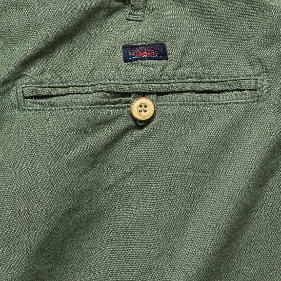 Malibu Short - Summer Olive - Faherty - STAG Provisions - Shorts - Solid