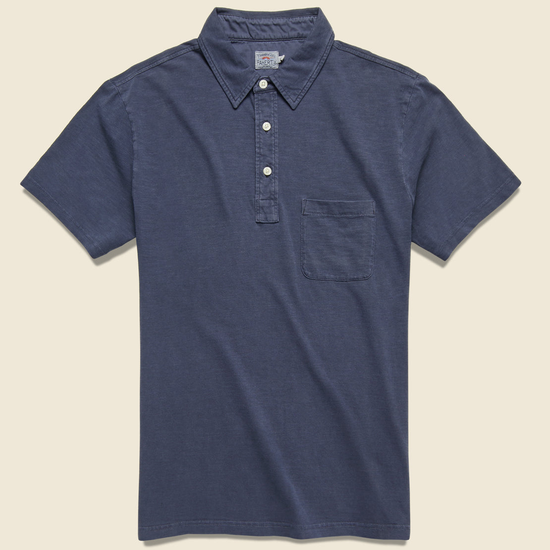 Faherty Faherty - S/S Garment Dyed Polo, SS19