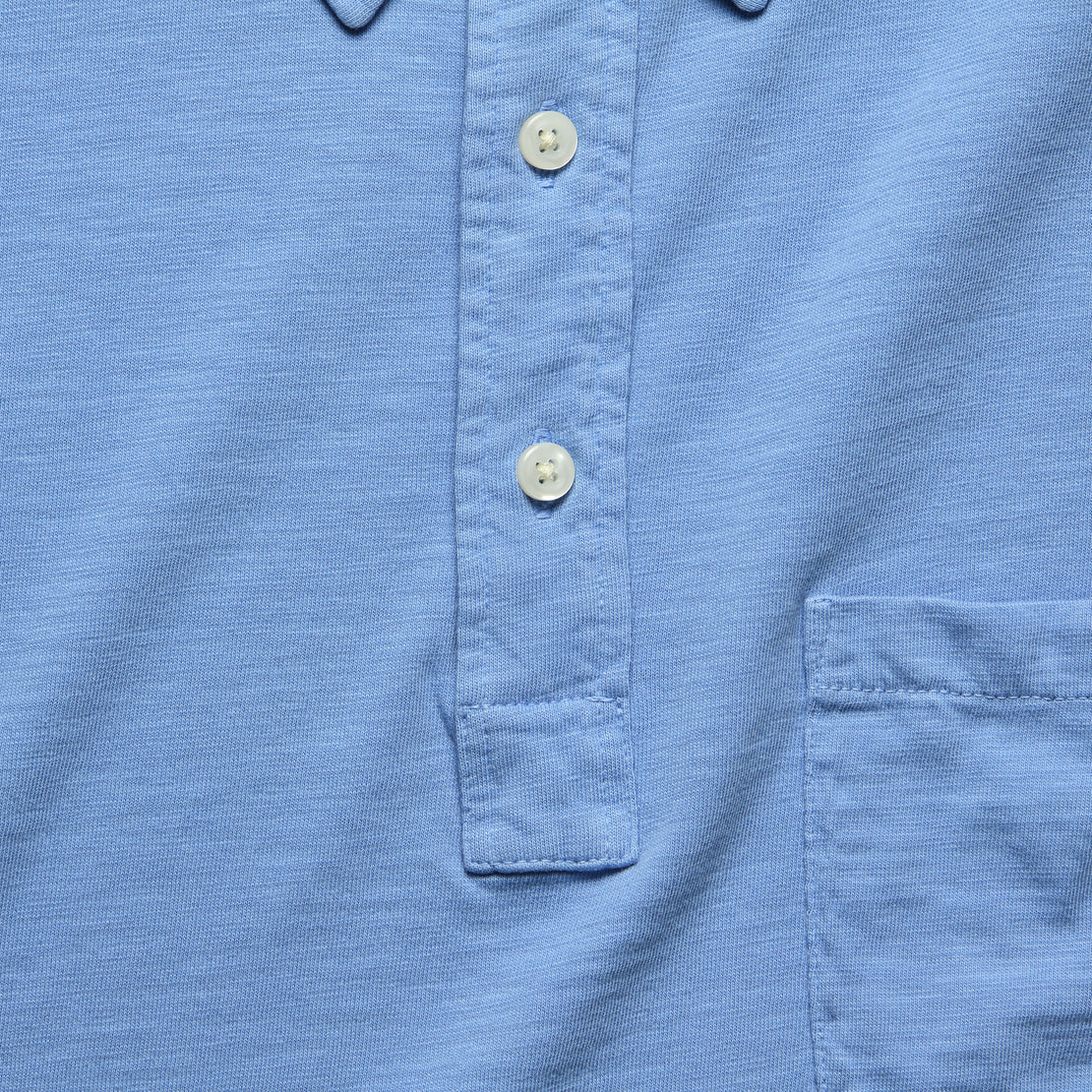 Garment Dyed Polo - Azure - Faherty - STAG Provisions - Tops - S/S Knit