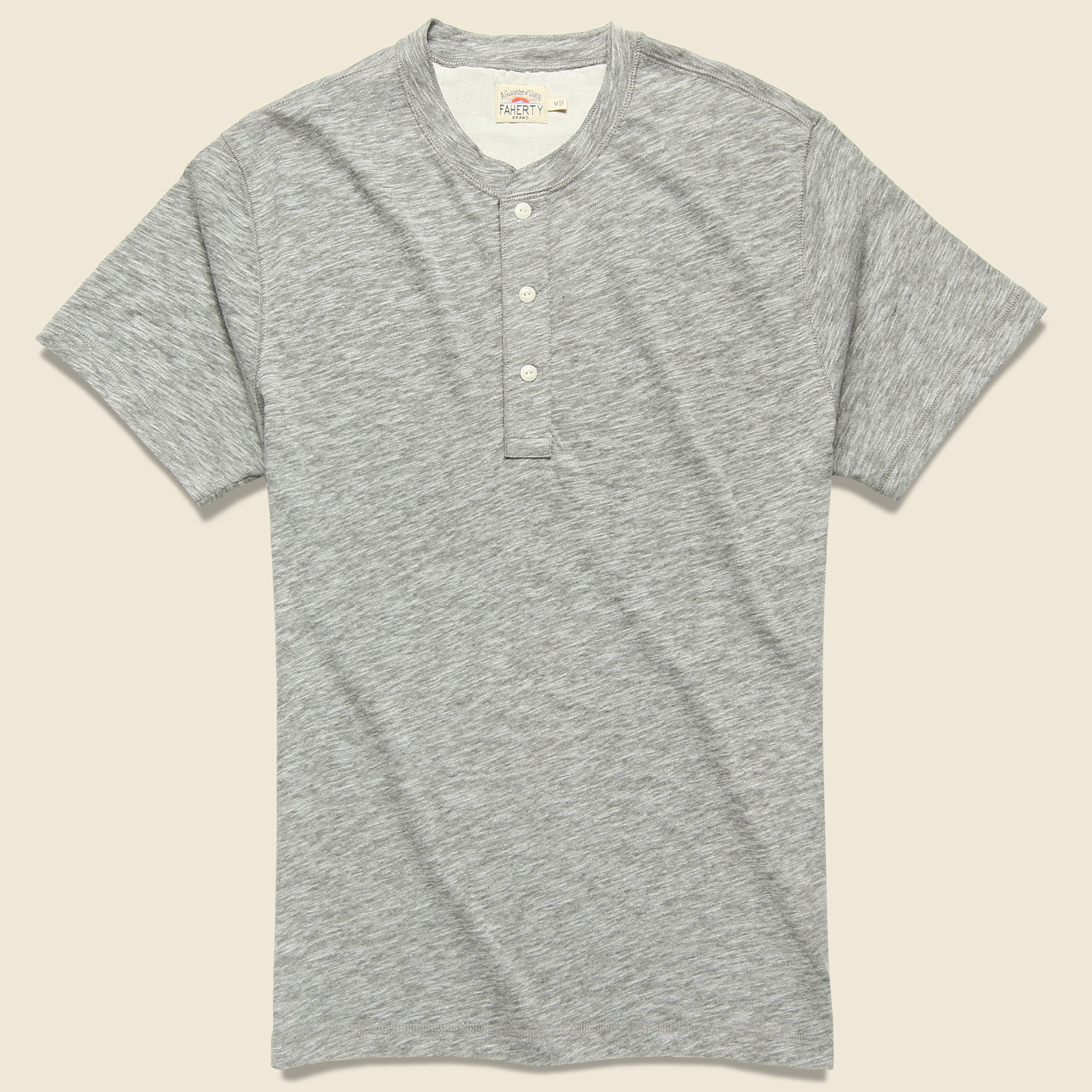 Heather Henley - Slate - Faherty - STAG Provisions - Tops - S/S Knit