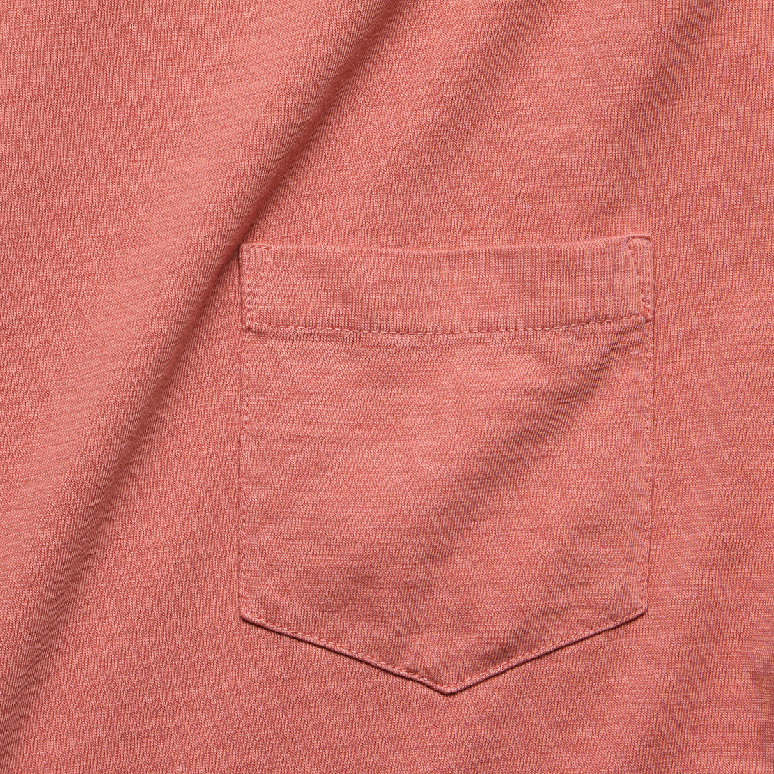 Garment Dyed Pocket Tee - New Red - Faherty - STAG Provisions - Tops - S/S Tee