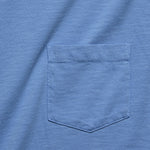 Garment Dyed Pocket Tee - Azure - Faherty - STAG Provisions - Tops - S/S Tee