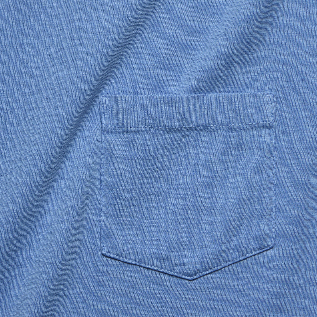 Garment Dyed Pocket Tee - Azure - Faherty - STAG Provisions - Tops - S/S Tee