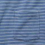 Indigo Pocket Tee - Medium Wash/White - Faherty - STAG Provisions - Tops - S/S Tee