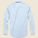 Stretch Oxford Shirt - Blue Heather - Faherty - STAG Provisions - Tops - L/S Woven - Solid