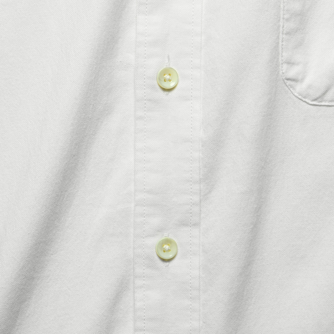 Stretch Oxford Shirt - White - Faherty - STAG Provisions - Tops - L/S Woven - Solid