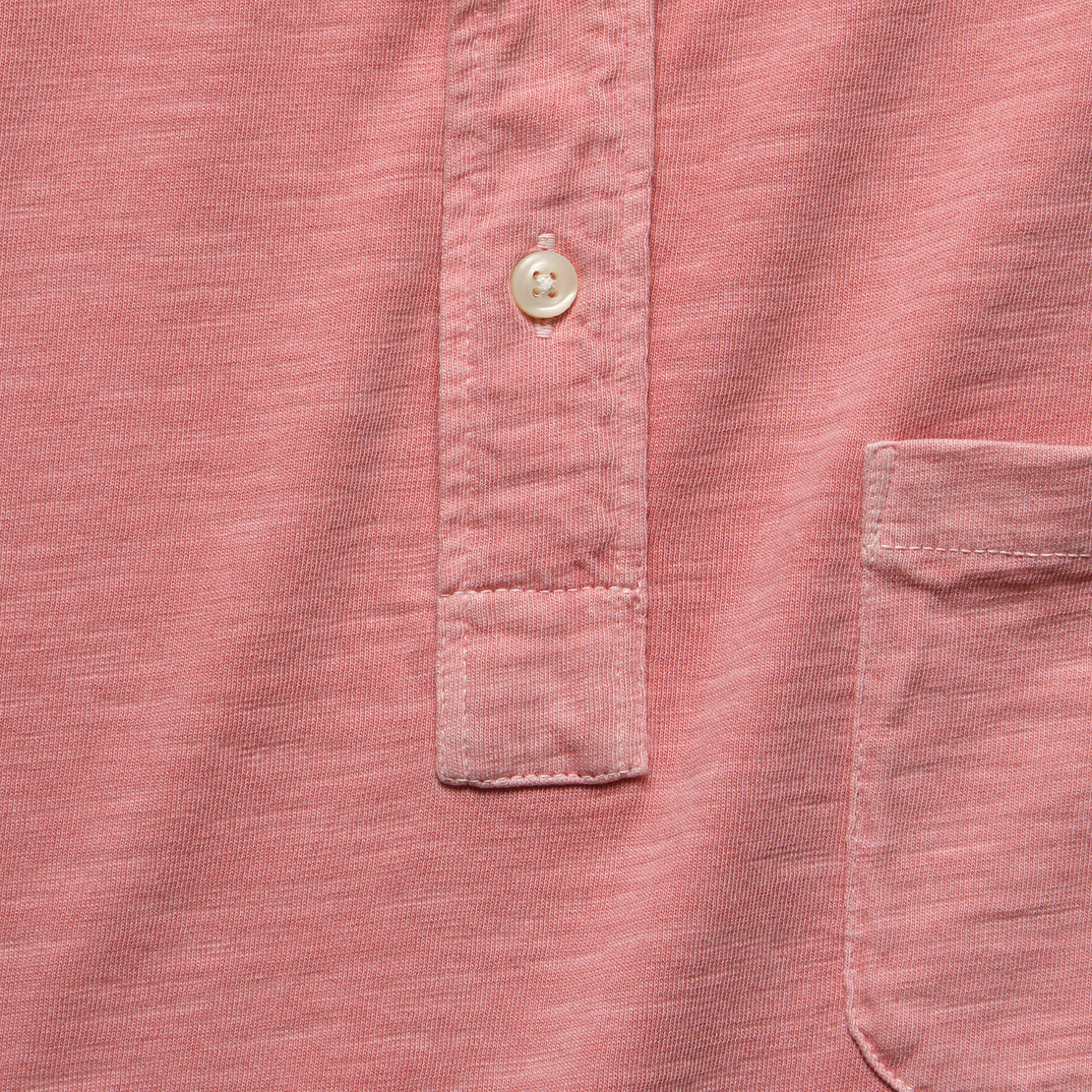 Garment Dyed Polo Shirt - Rose - Faherty - STAG Provisions - Tops - S/S Knit