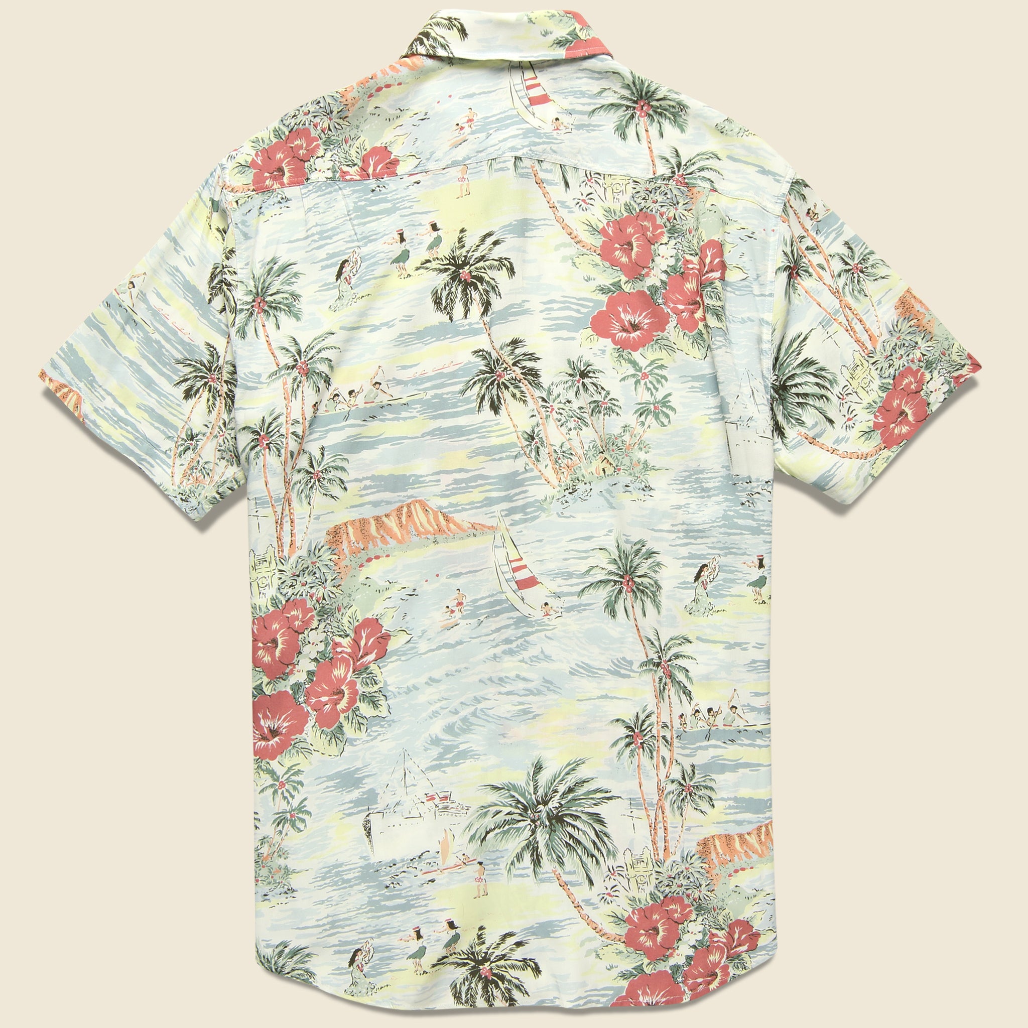 
                          Rayon Hawaiian Shirt - Aloha Bliss - Faherty - STAG Provisions - Tops - S/S Woven - Floral
                        