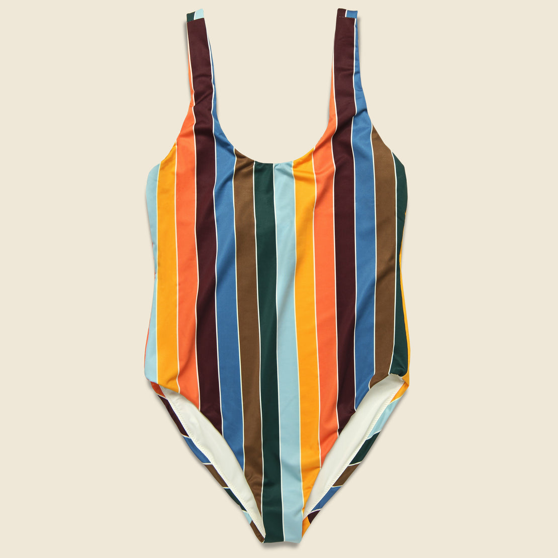 Faherty Jules One-Piece Bathing Suit - Manny Multi Stripe
