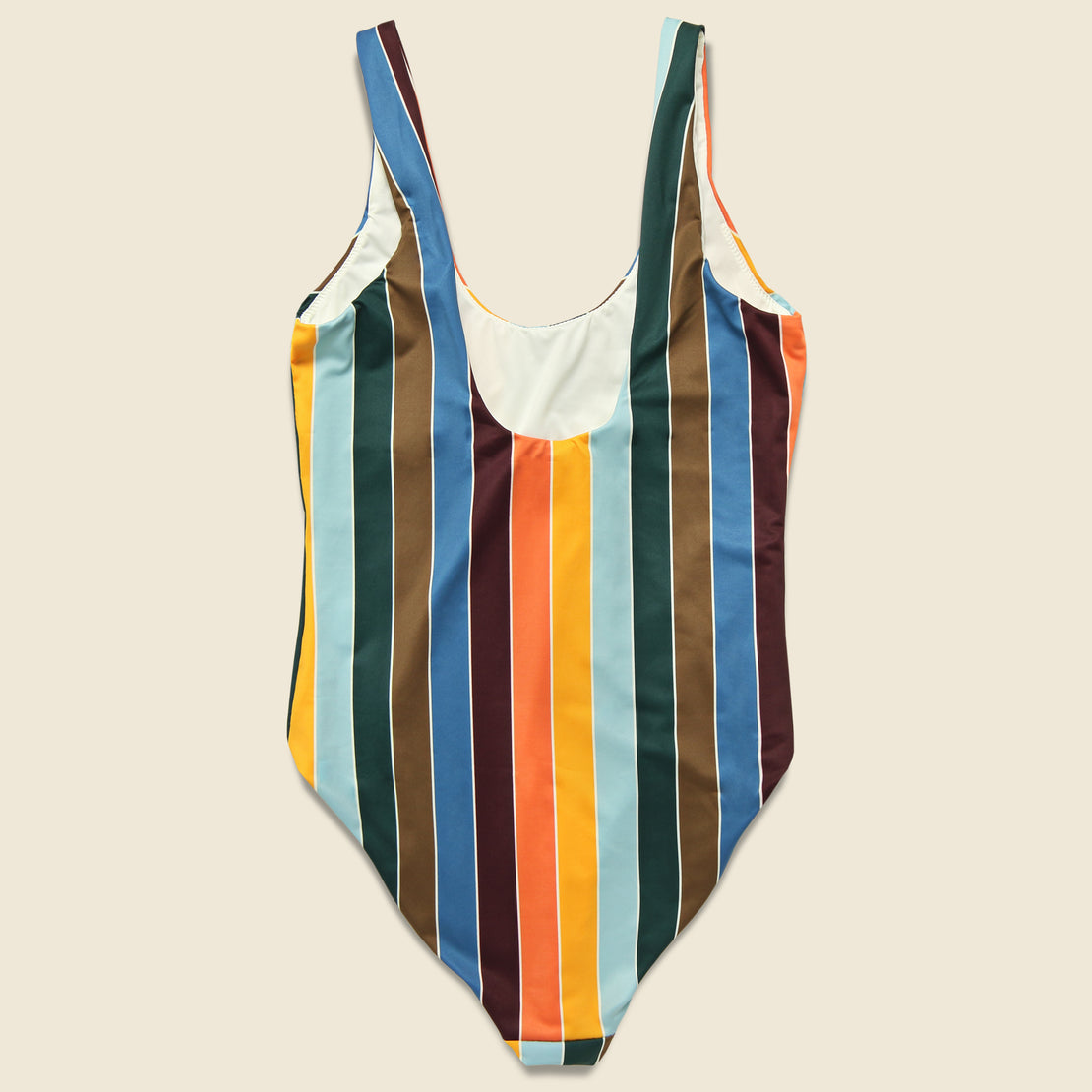 Jules One-Piece Bathing Suit - Manny Multi Stripe - Faherty - STAG Provisions - W - Swim - One Piece