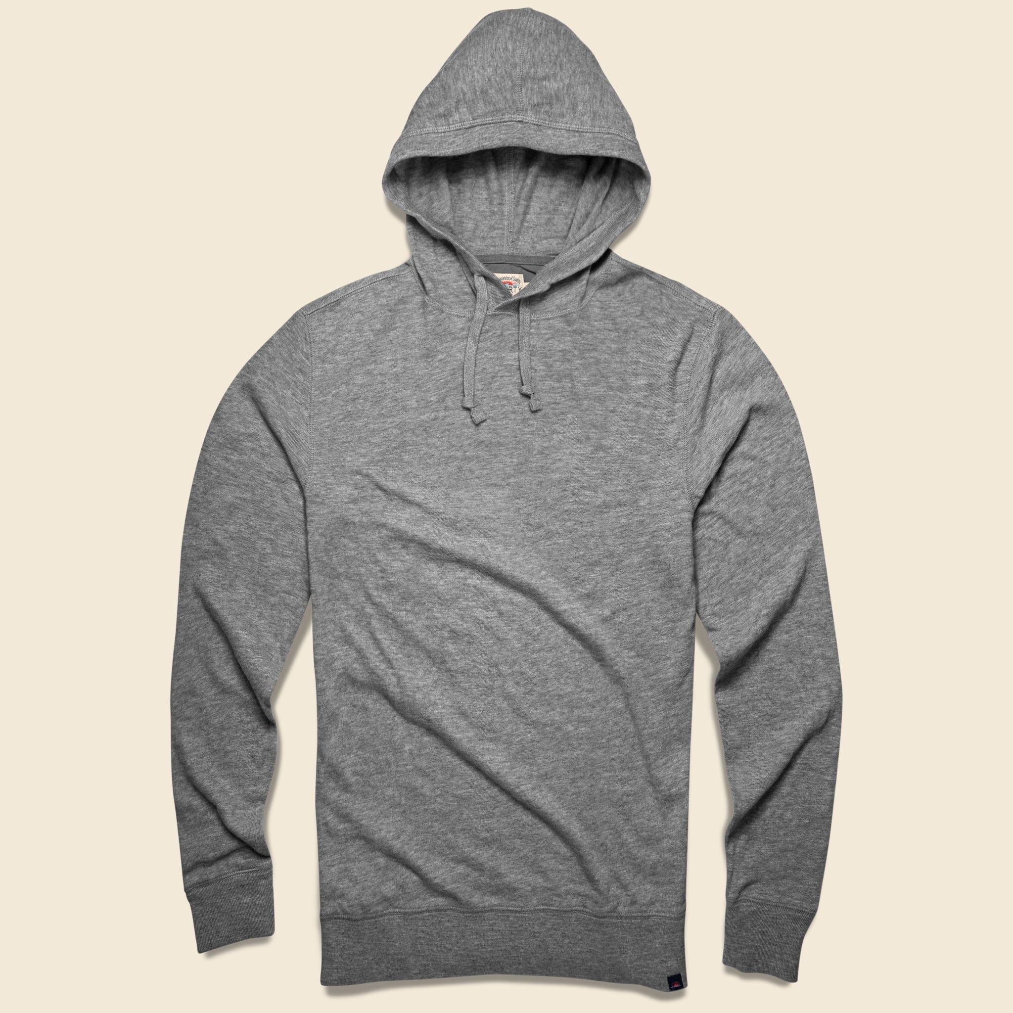 
                          Slub Cotton Hoodie - Heather Grey - Faherty - STAG Provisions - Tops - L/S Knit
                        