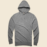 Slub Cotton Hoodie - Heather Grey - Faherty - STAG Provisions - Tops - L/S Knit