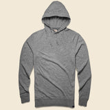 Slub Cotton Hoodie - Heather Grey - Faherty - STAG Provisions - Tops - L/S Knit