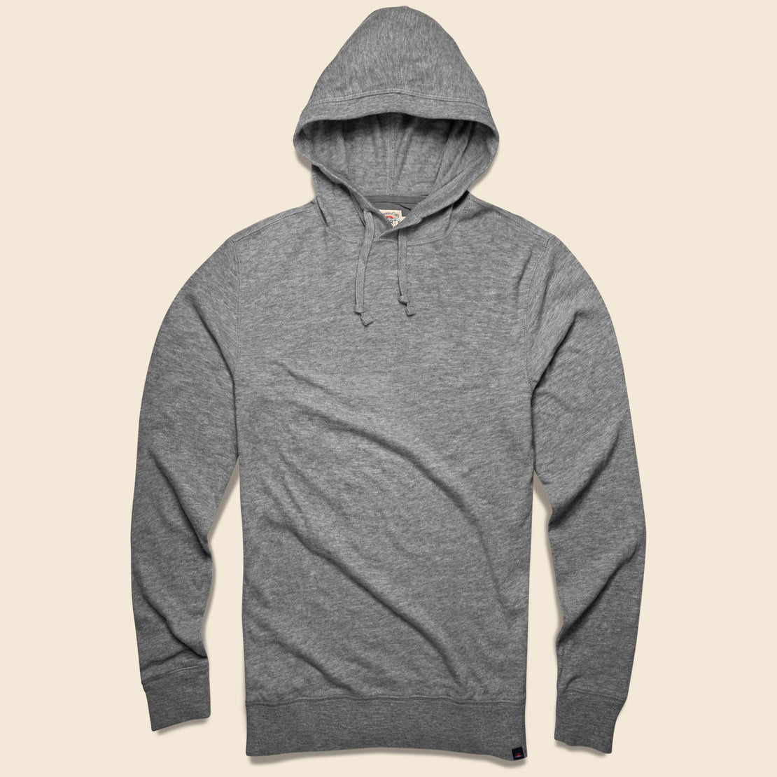 Slub Cotton Hoodie - Heather Grey - Faherty - STAG Provisions - Tops - L/S Knit