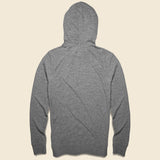 Slub Cotton Hoodie - Heather Grey - Faherty - STAG Provisions - Tops - L/S Knit