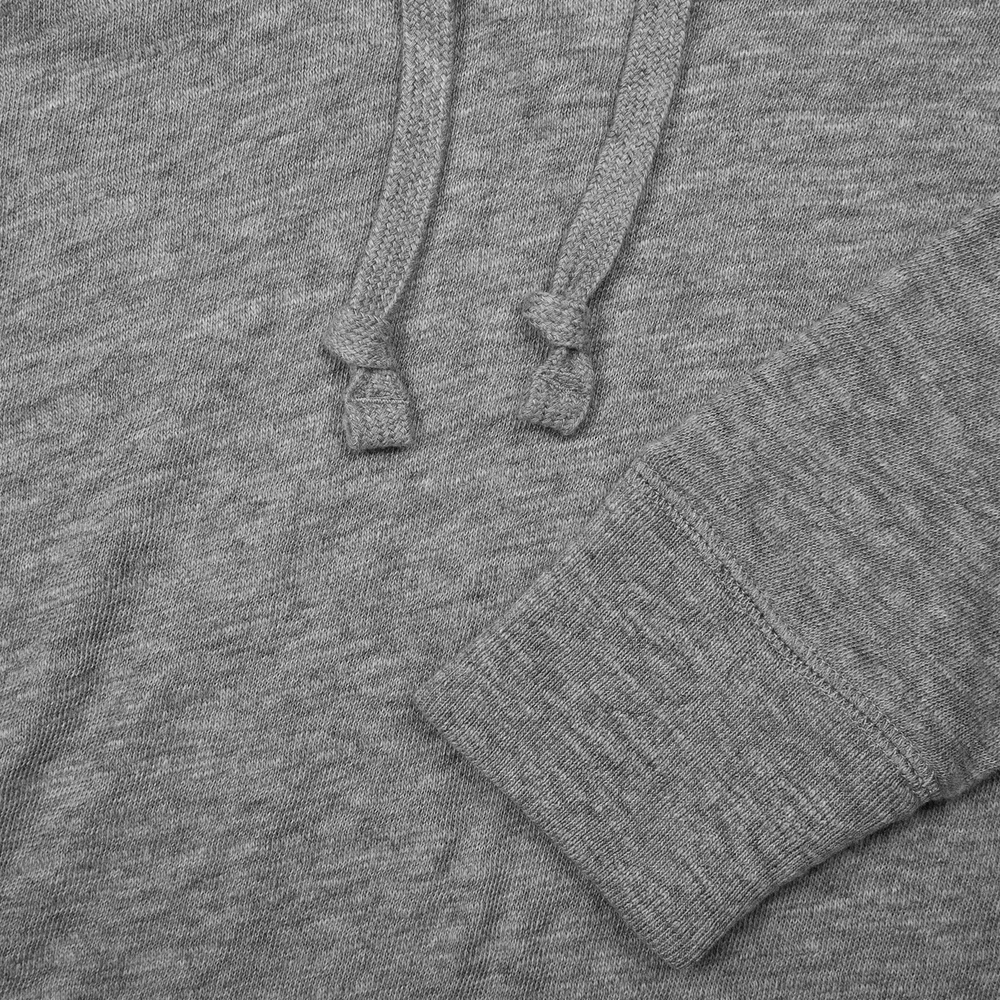 Slub Cotton Hoodie - Heather Grey - Faherty - STAG Provisions - Tops - L/S Knit