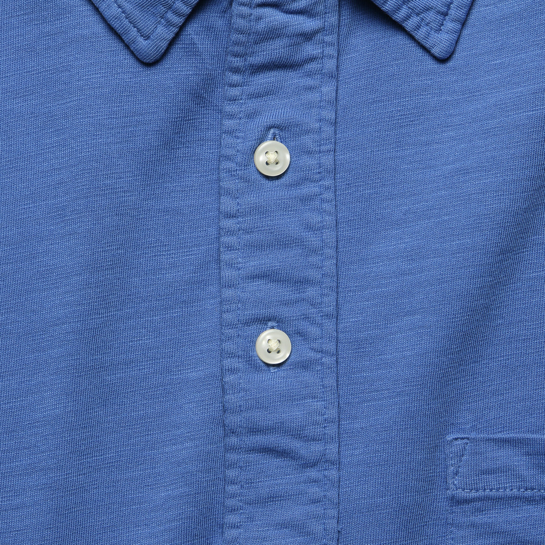 Garment Dyed Polo - Cobalt - Faherty - STAG Provisions - Tops - S/S Knit