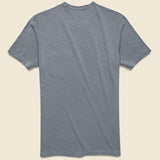 Garment Dyed Pocket Tee - Storm Blue - Faherty - STAG Provisions - Tops - S/S Tee