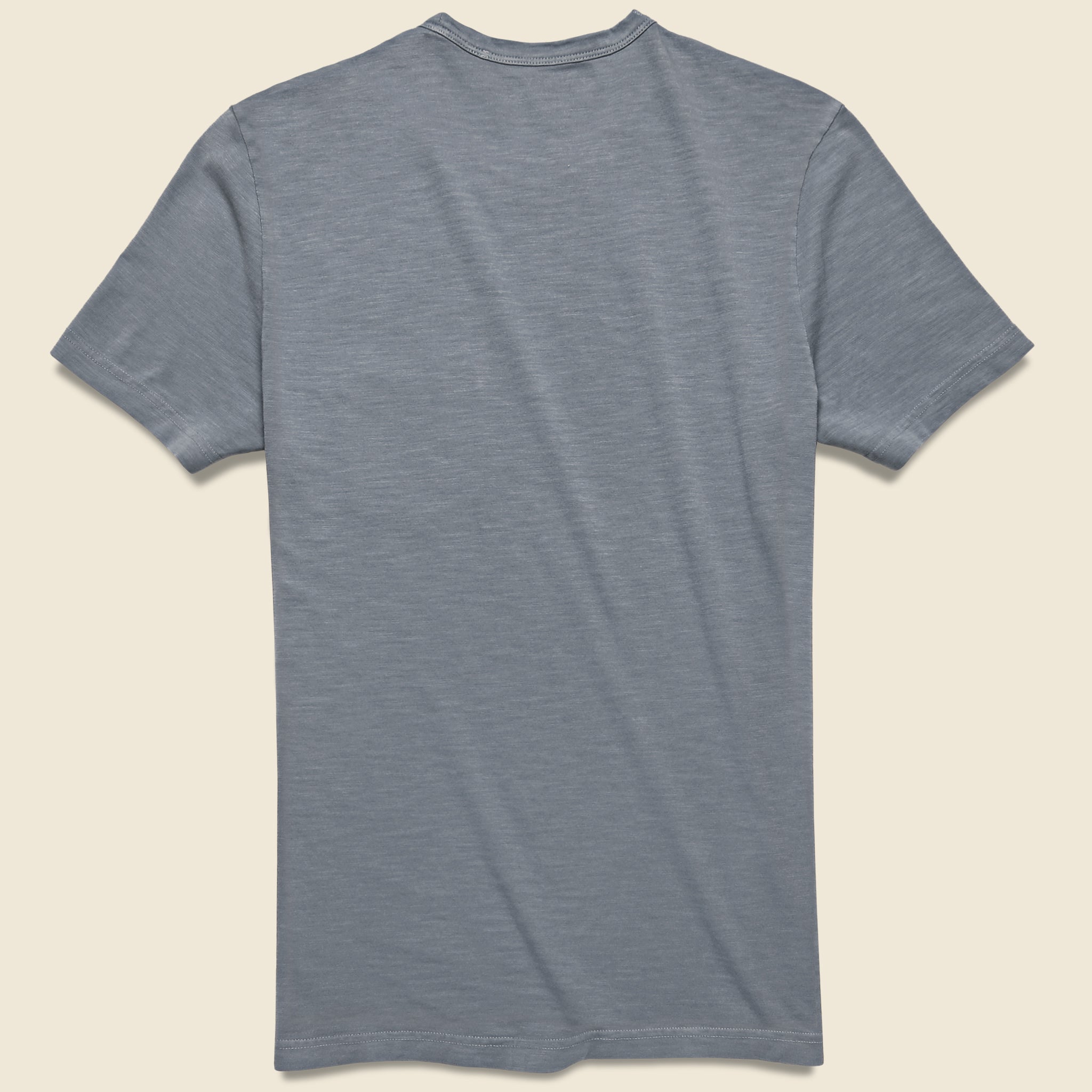 Garment Dyed Pocket Tee - Storm Blue - Faherty - STAG Provisions - Tops - S/S Tee