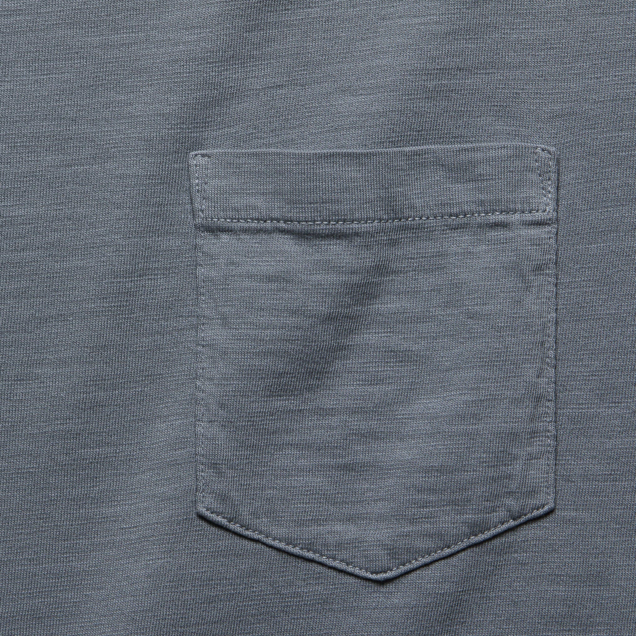 
                          Garment Dyed Pocket Tee - Storm Blue - Faherty - STAG Provisions - Tops - S/S Tee
                        