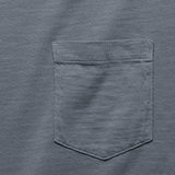 Garment Dyed Pocket Tee - Storm Blue - Faherty - STAG Provisions - Tops - S/S Tee