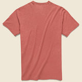 Garment Dyed Pocket Tee - Hermosa Red - Faherty - STAG Provisions - Tops - S/S Tee