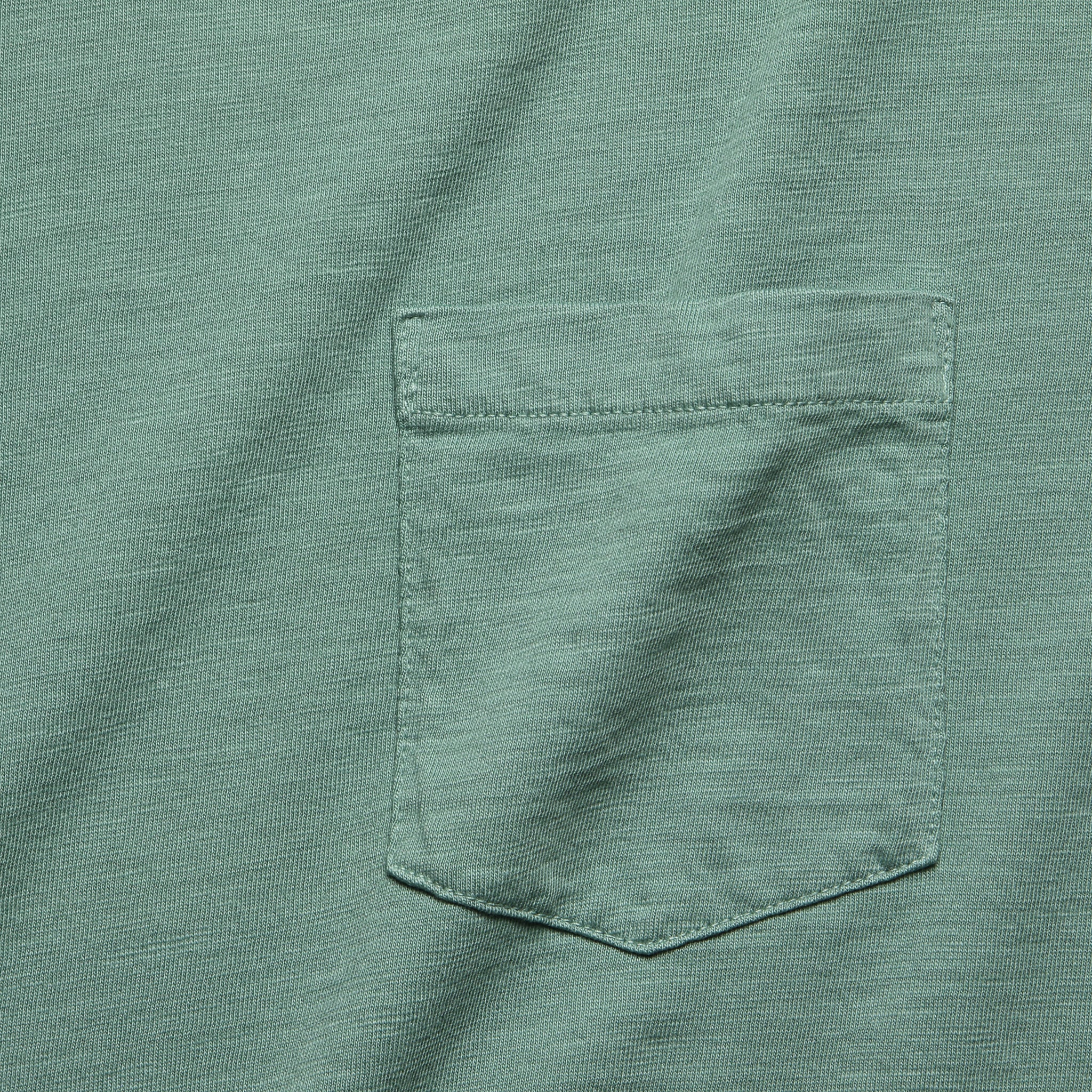 
                          Garment Dyed Pocket Tee - Jade - Faherty - STAG Provisions - Tops - S/S Tee
                        