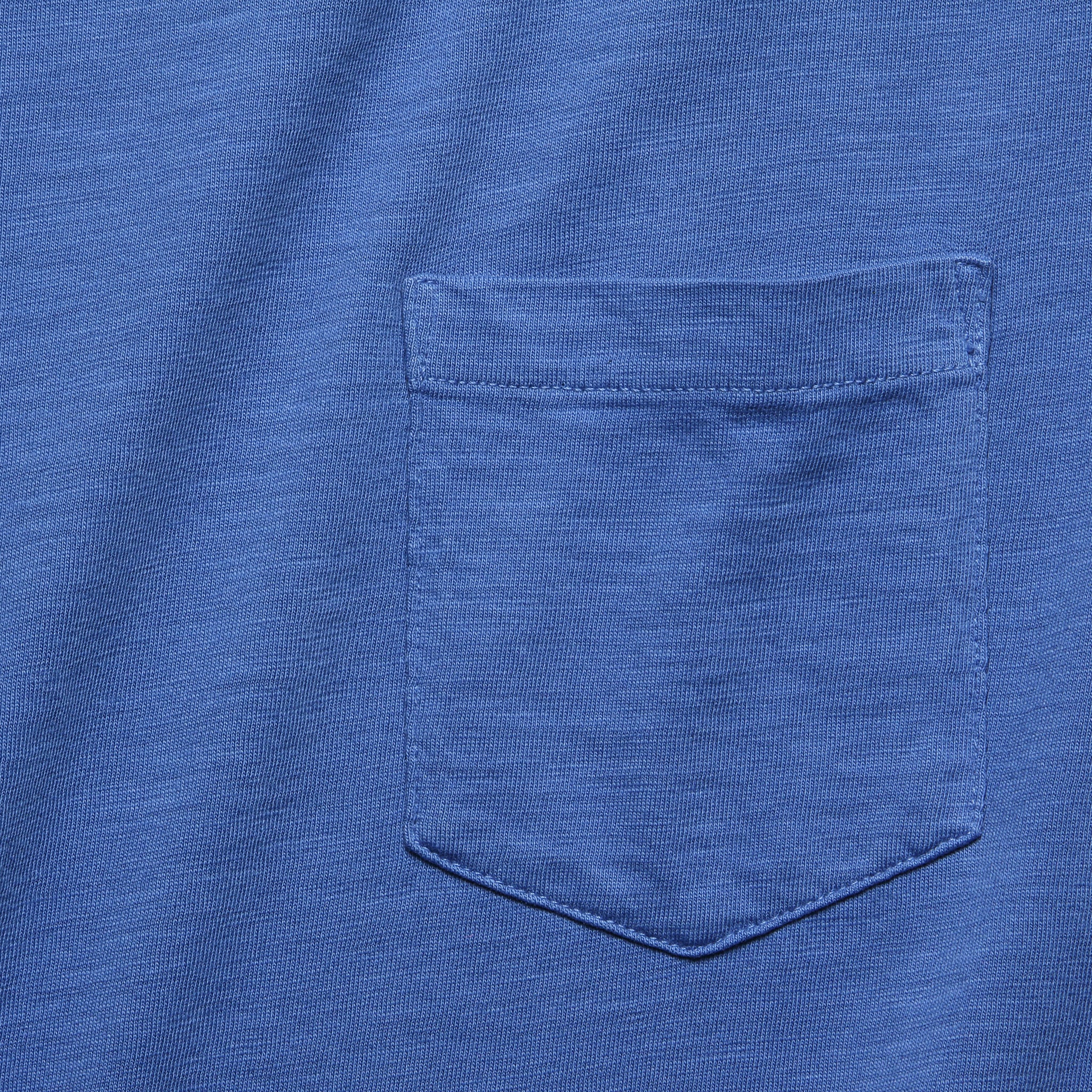 
                          Garment Dyed Pocket Tee - Cobalt - Faherty - STAG Provisions - Tops - S/S Tee
                        