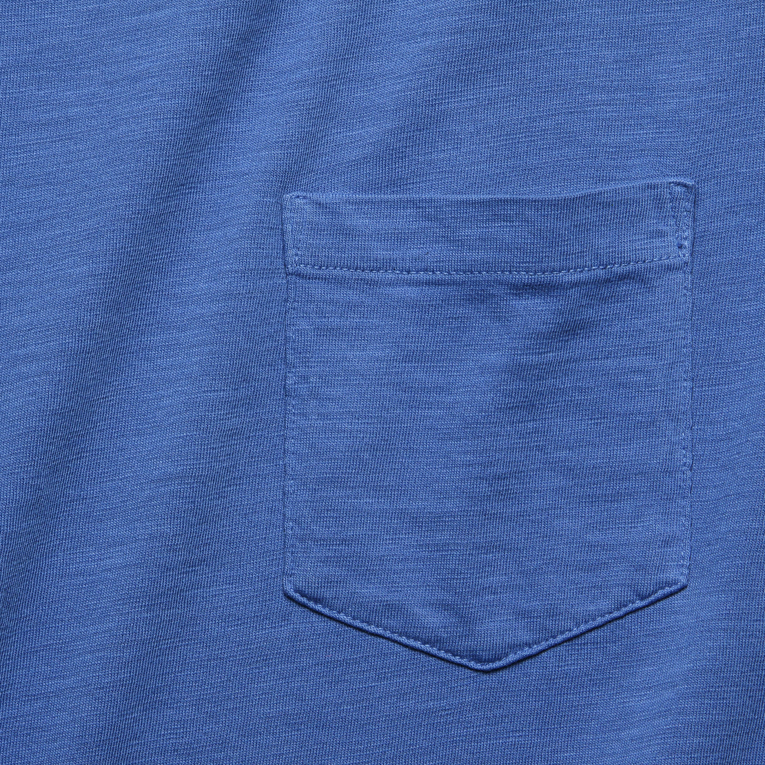 Garment Dyed Pocket Tee - Cobalt - Faherty - STAG Provisions - Tops - S/S Tee