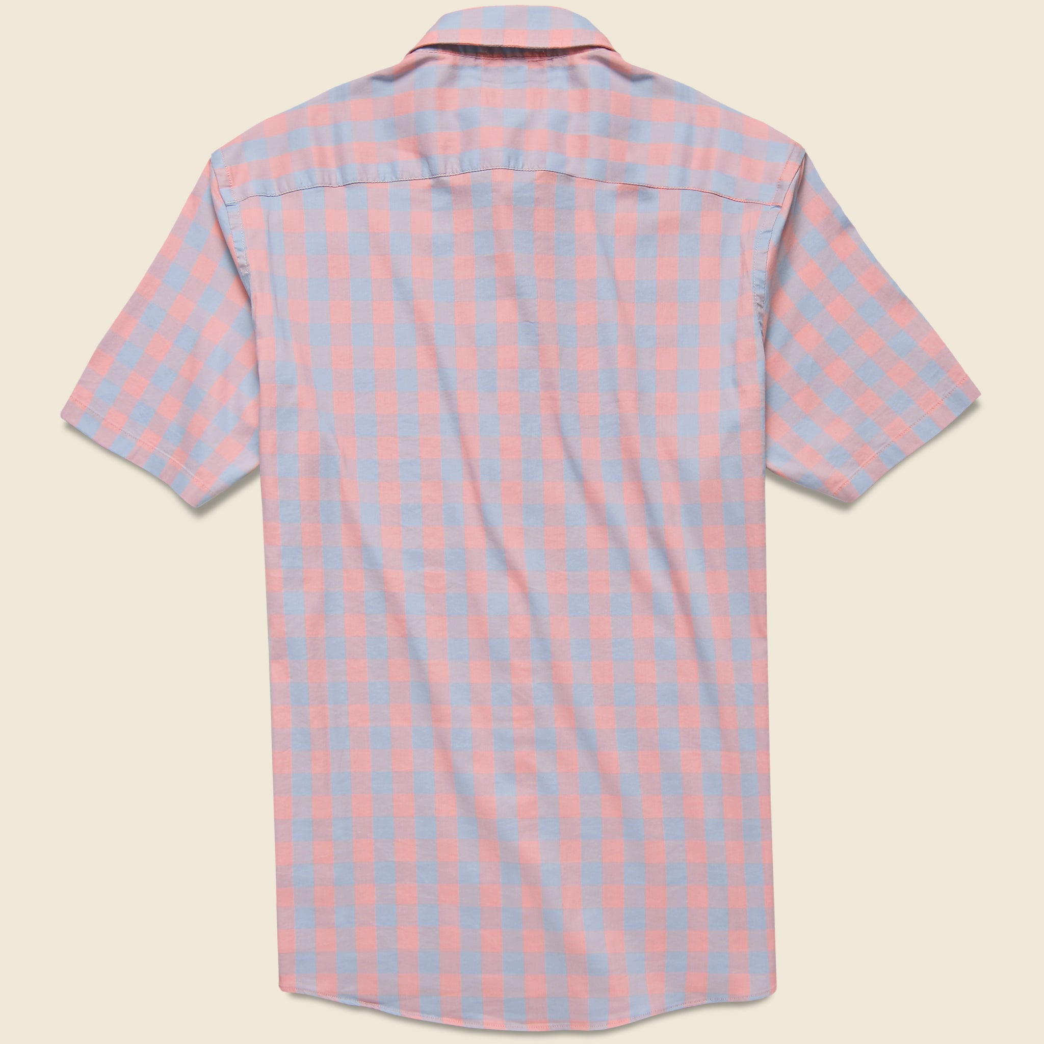 
                          Movement Shirt - Blue/Rose Check - Faherty - STAG Provisions - Tops - S/S Woven - Plaid
                        